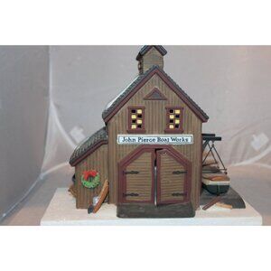 Dept 56 New England - Pierce Boat Works